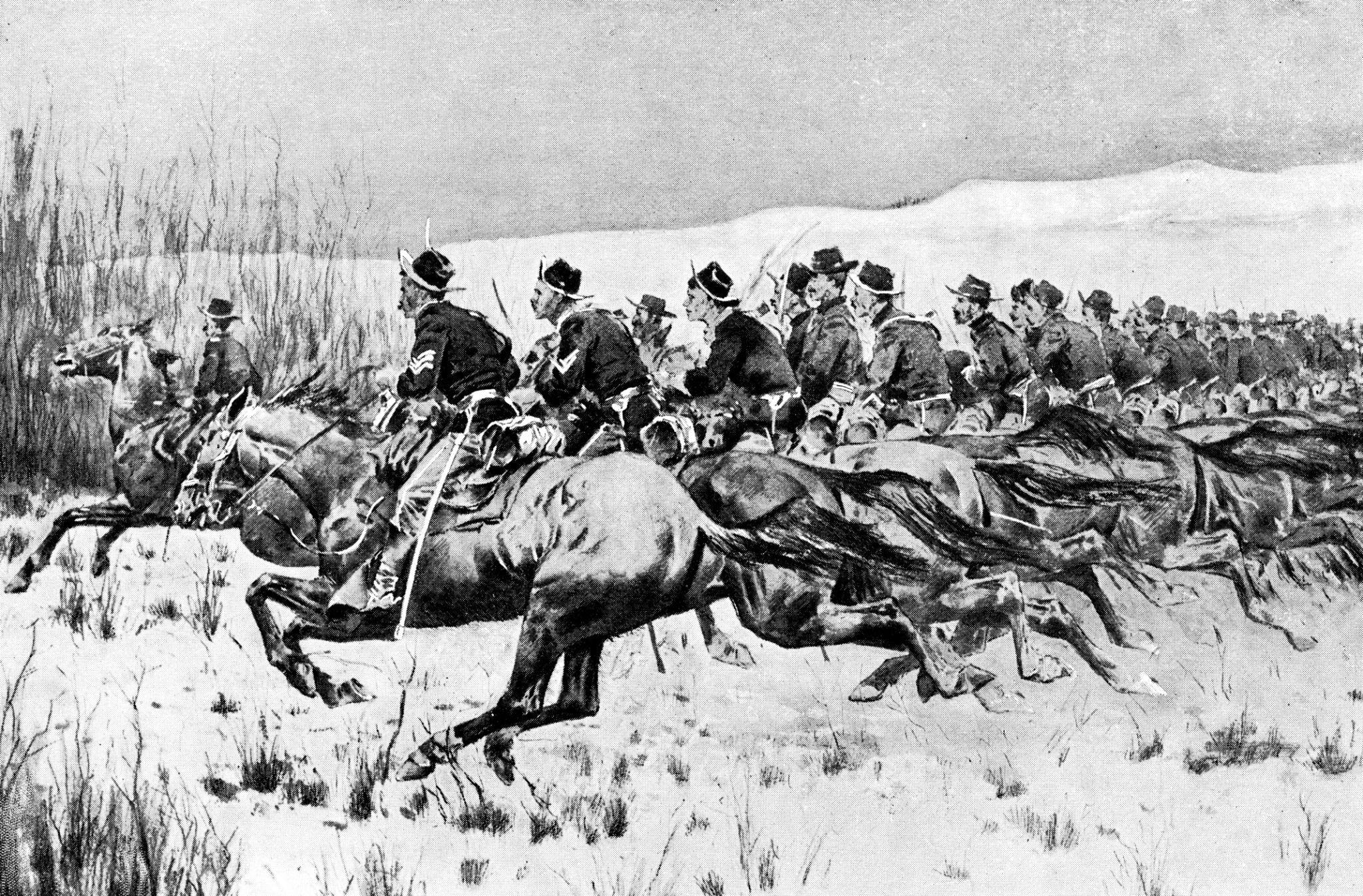 View from the crossroads where the 22nd Pa Cavalry made their charge